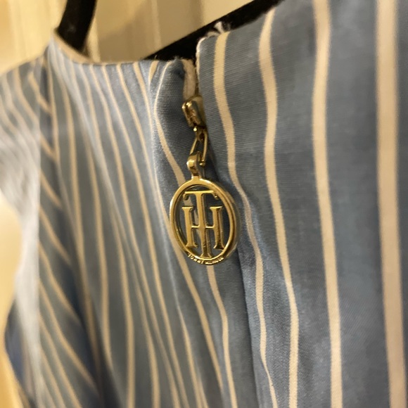 Tommy Hilfiger Blue Pin Striped Dress. - Picture 3 of 16
